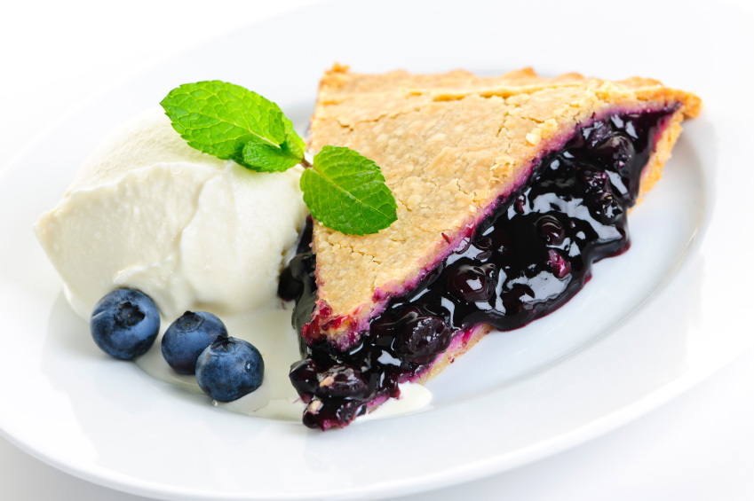 blueberry pie